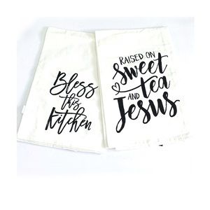 Set 2 Towels bless this kitchen /sweet tea & Jesus